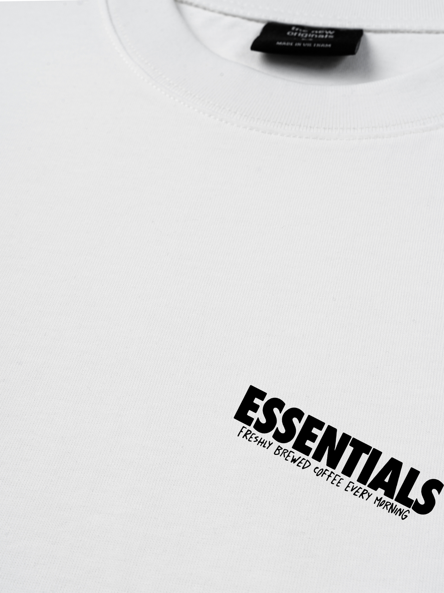 Áo Thun Relaxed Fit Essentials Coffee Every Morning