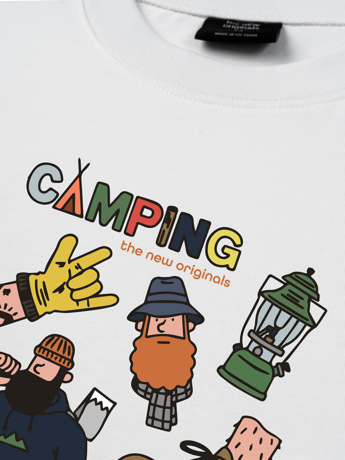 Áo Thun Relaxed Fit Camping
