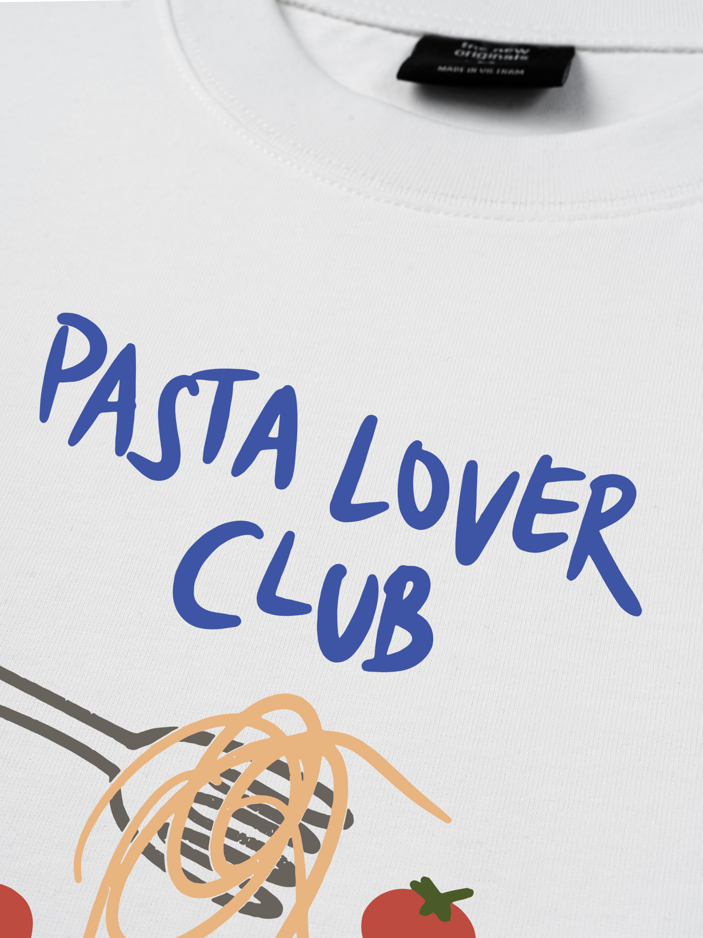 Áo Thun Relaxed Fit Pasta Lover Club