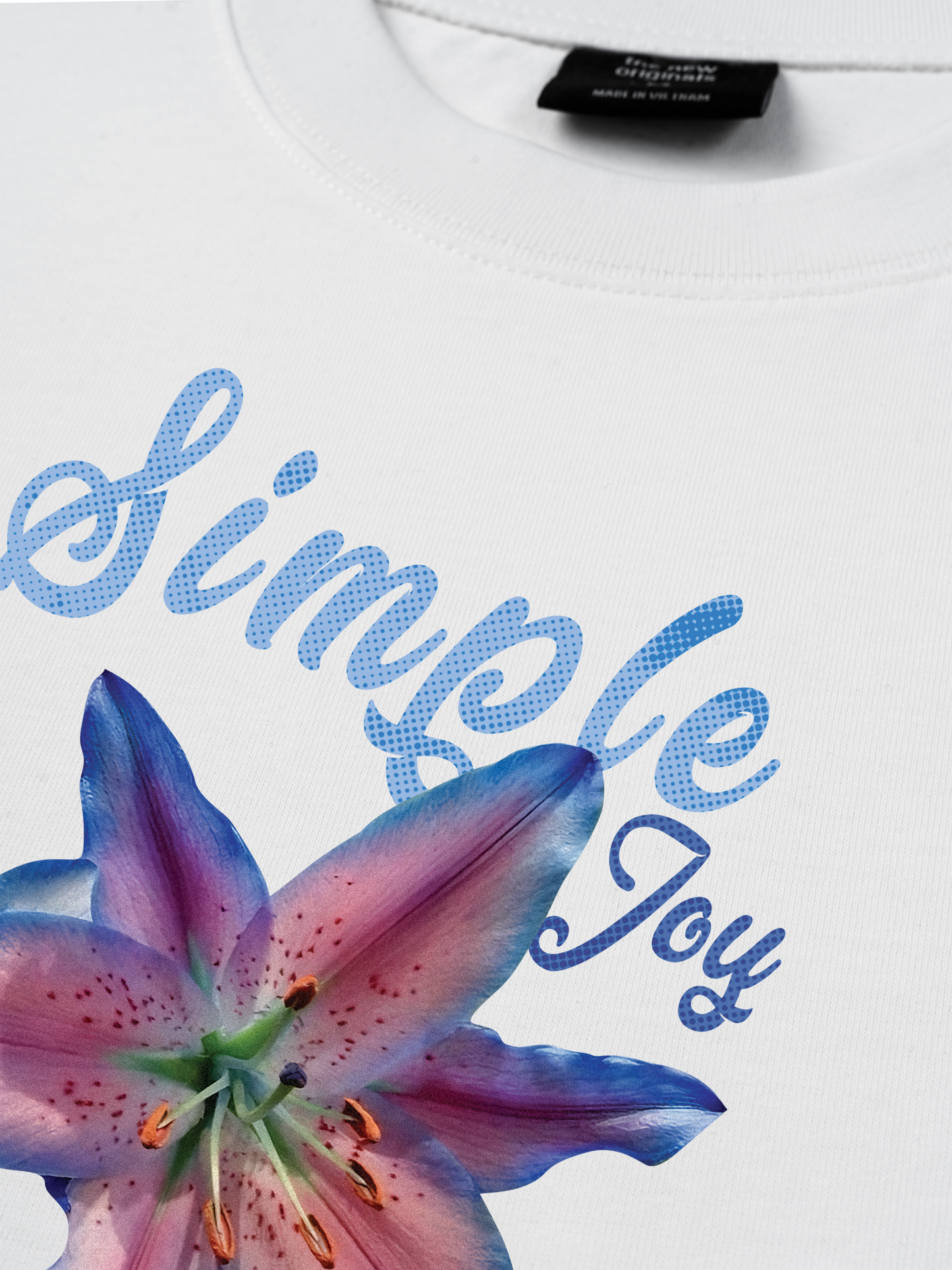 Áo Thun Relaxed Fit Simple Joy