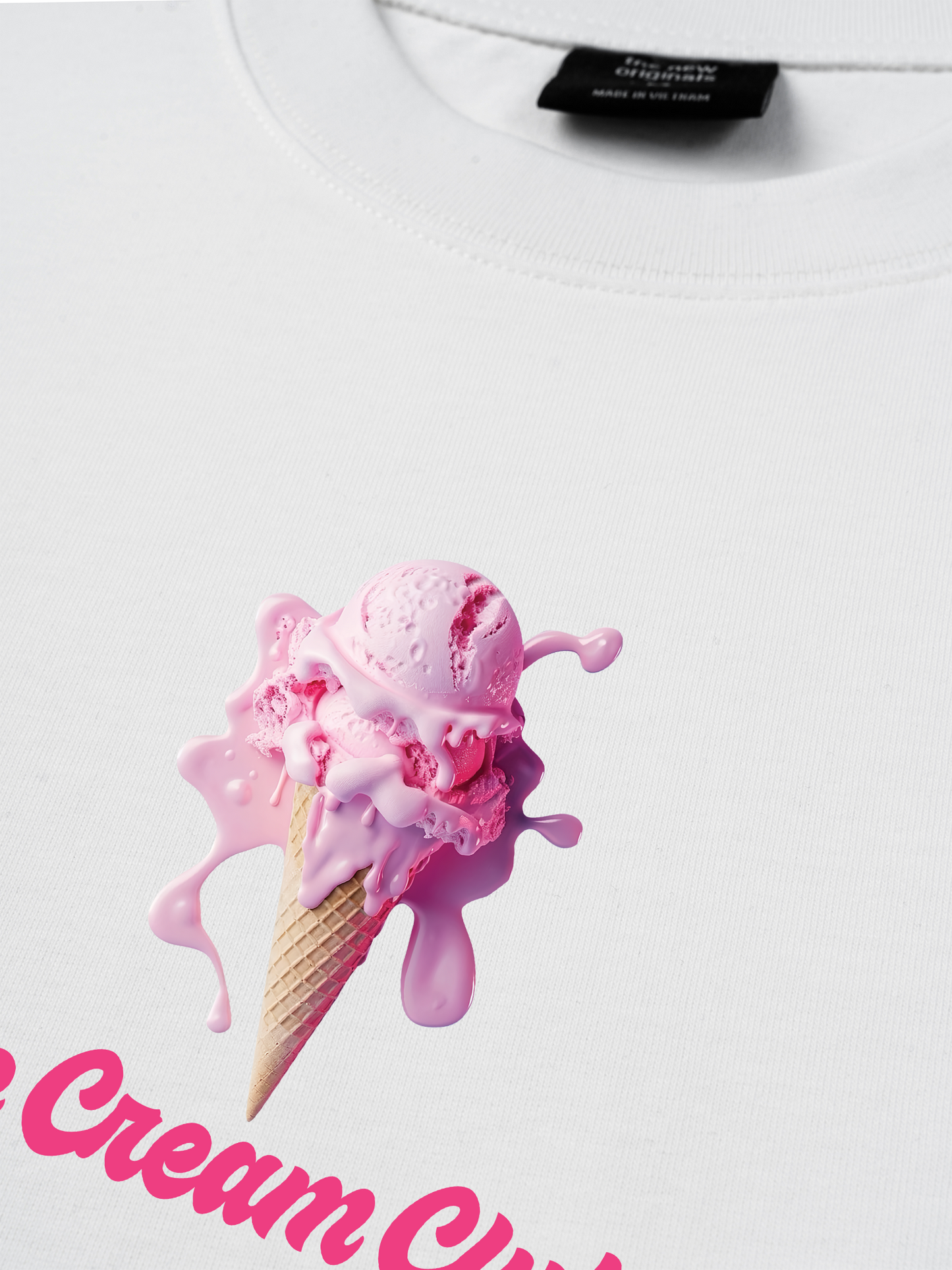 Áo Thun Relaxed Fit Ice Cream Club