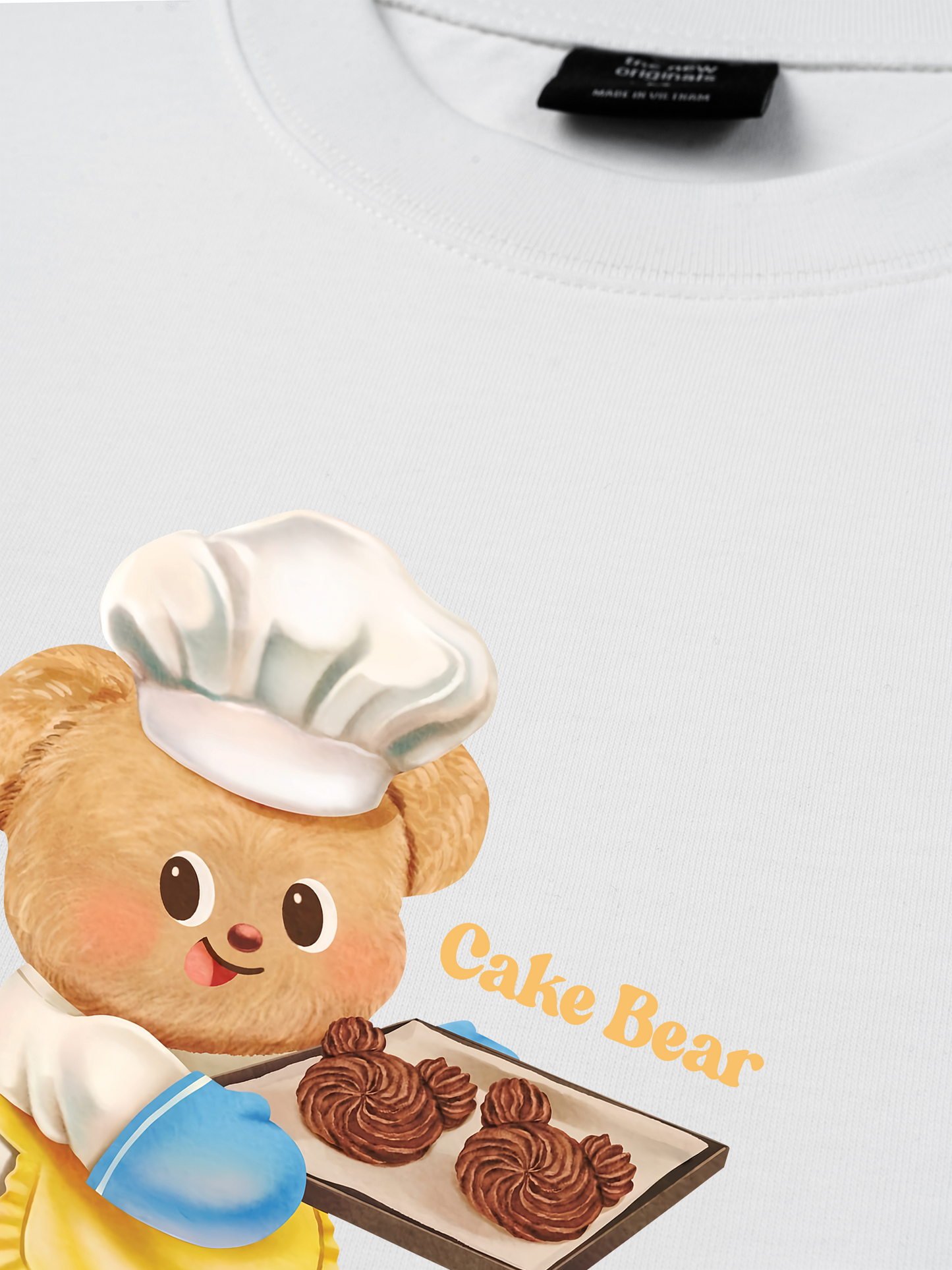 Áo Thun Relaxed Fit Cake Bear