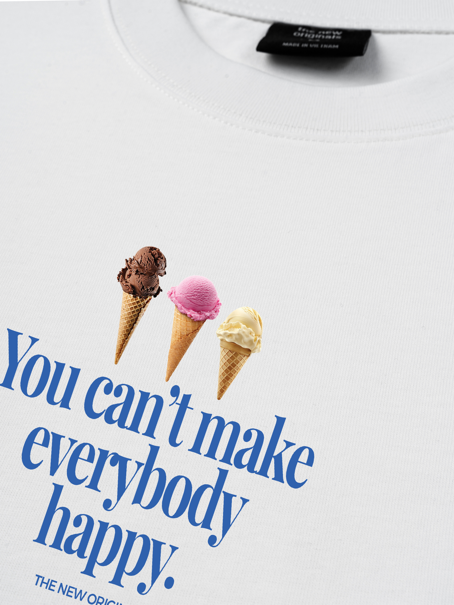 Áo Thun Relaxed Fit You Are Not An Ice Cream