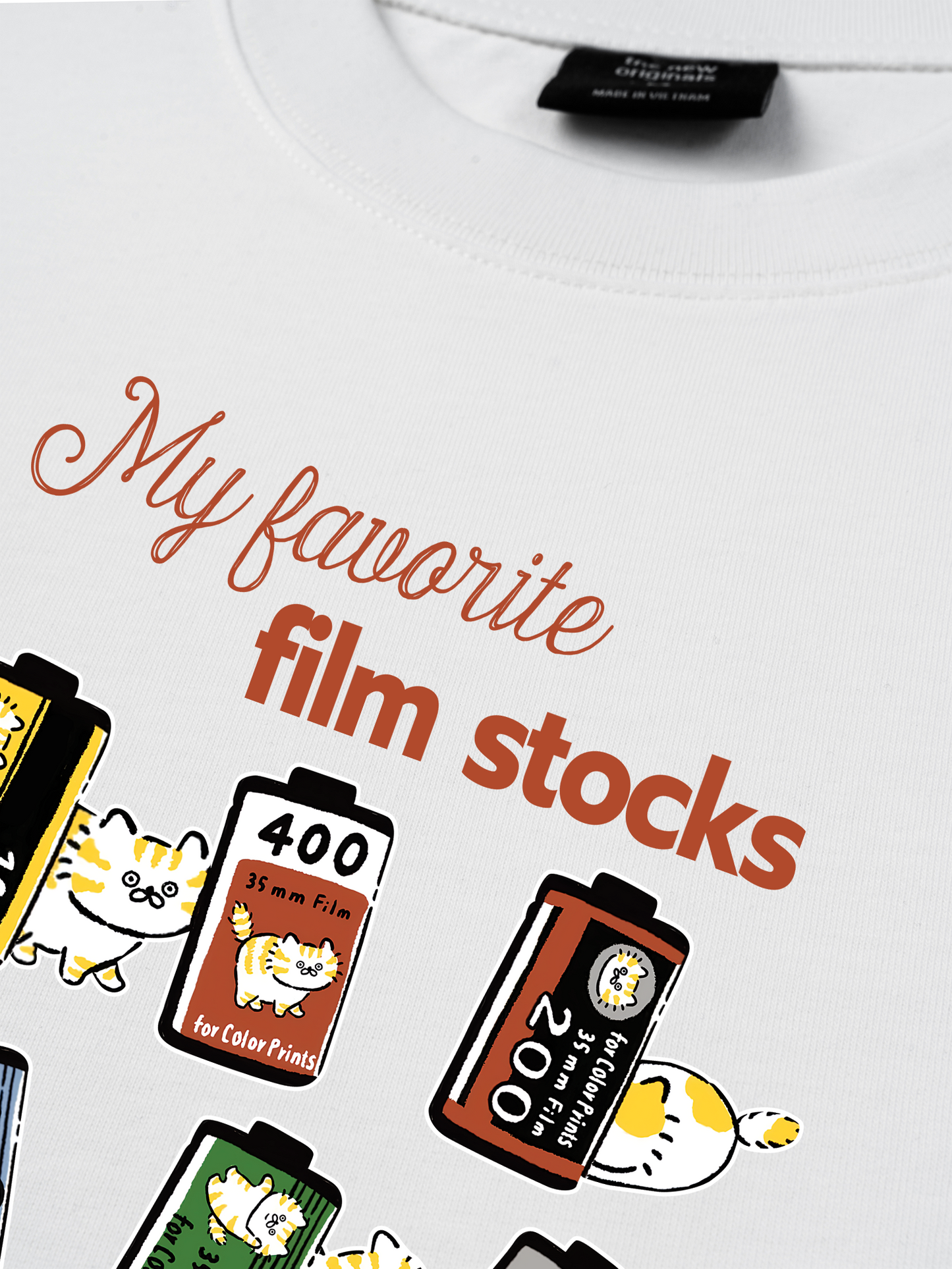 Áo Thun Relaxed Fit My Favorite Film Stocks