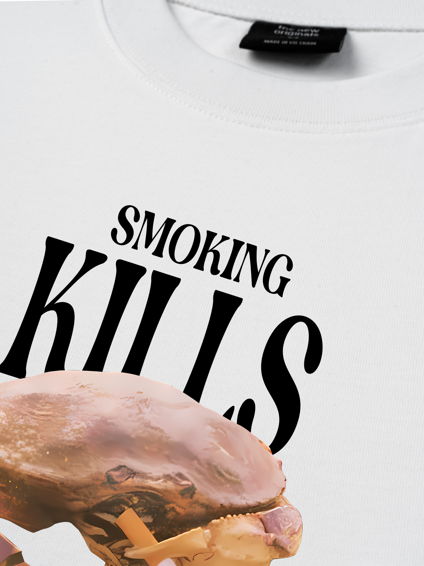 Áo Thun Relaxed Fit Ocean Smoking Kills