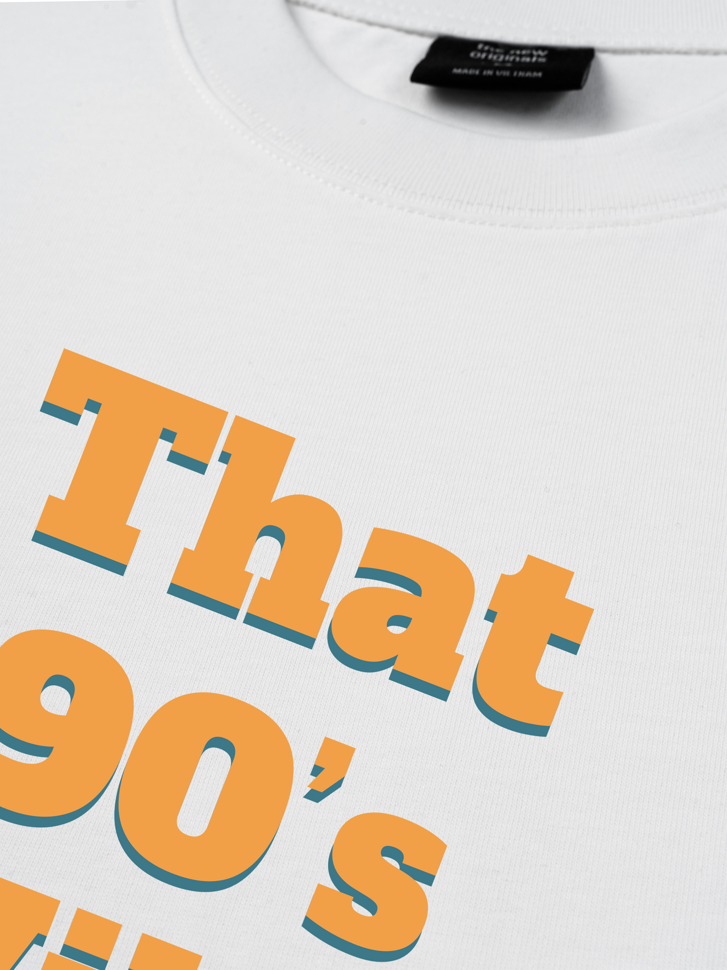 Áo Thun Relaxed Fit That 90's Vibes