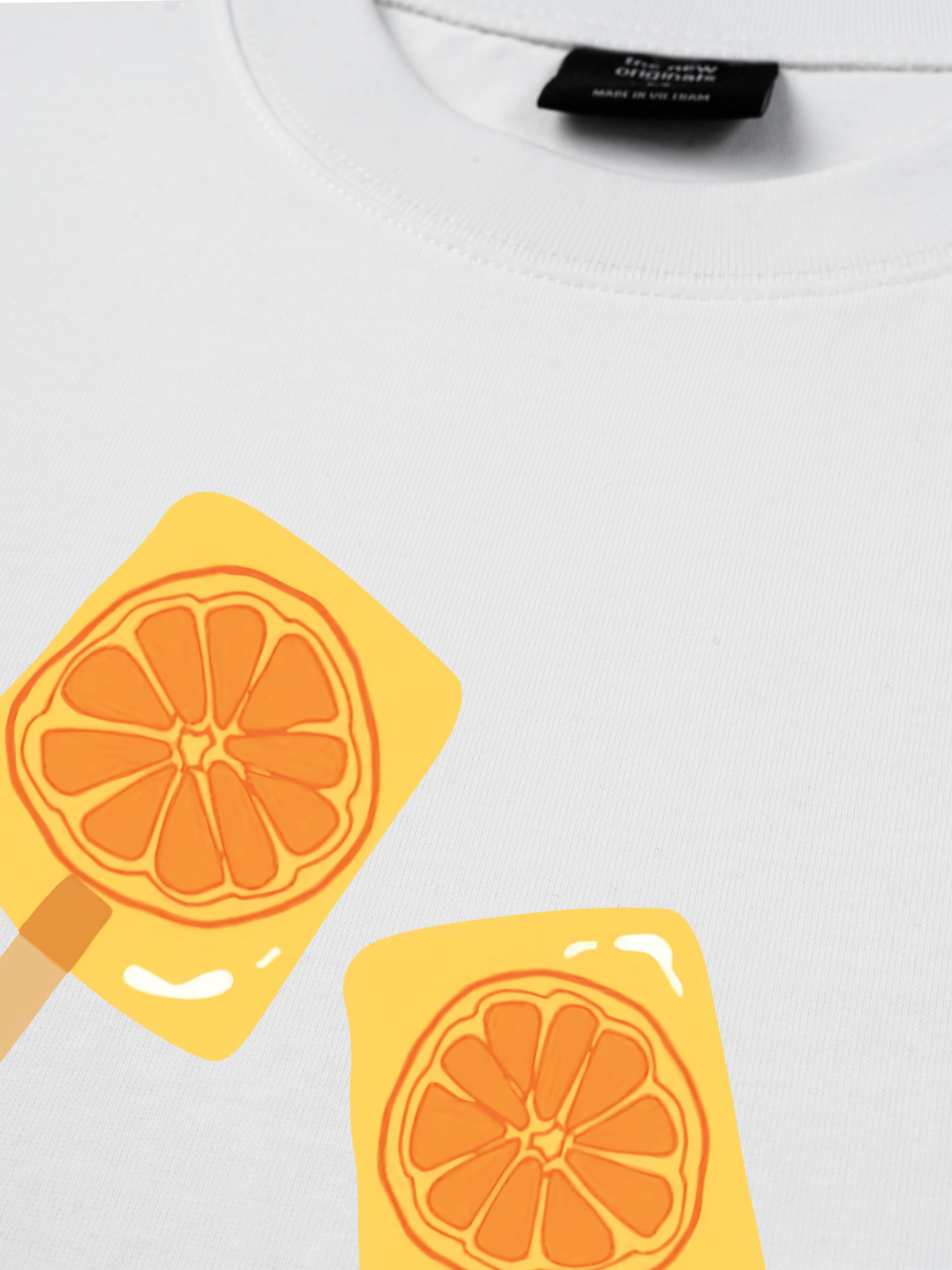 Áo Thun Relaxed Fit Orange Ice