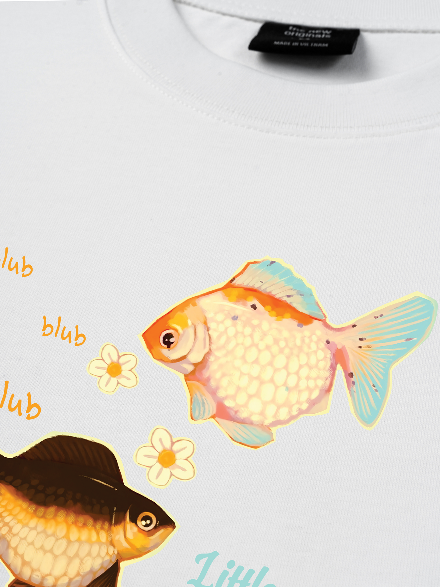 Áo Thun Relaxed Fit Little Goldfish
