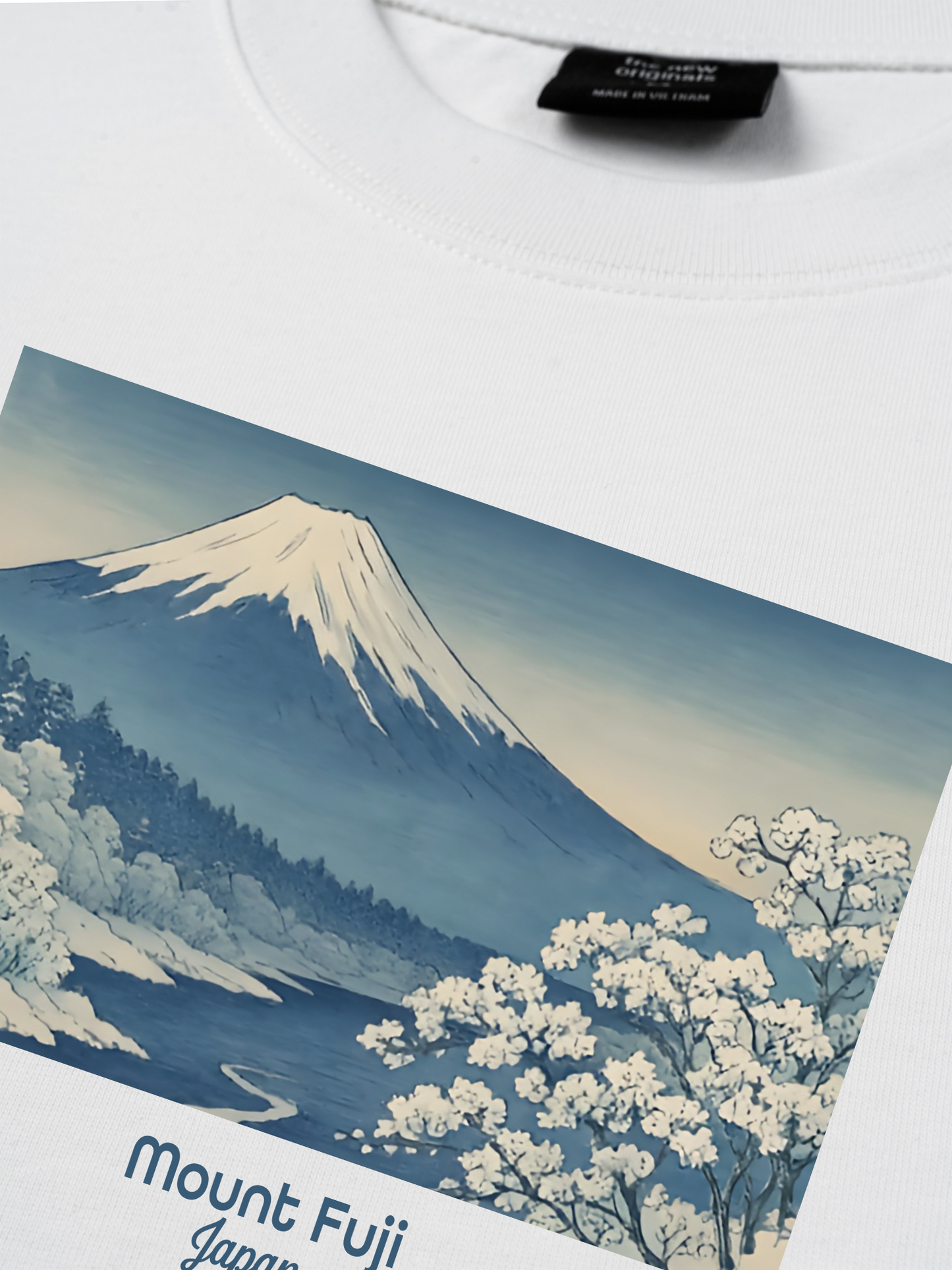 Áo Thun Relaxed Fit Mount Fuji