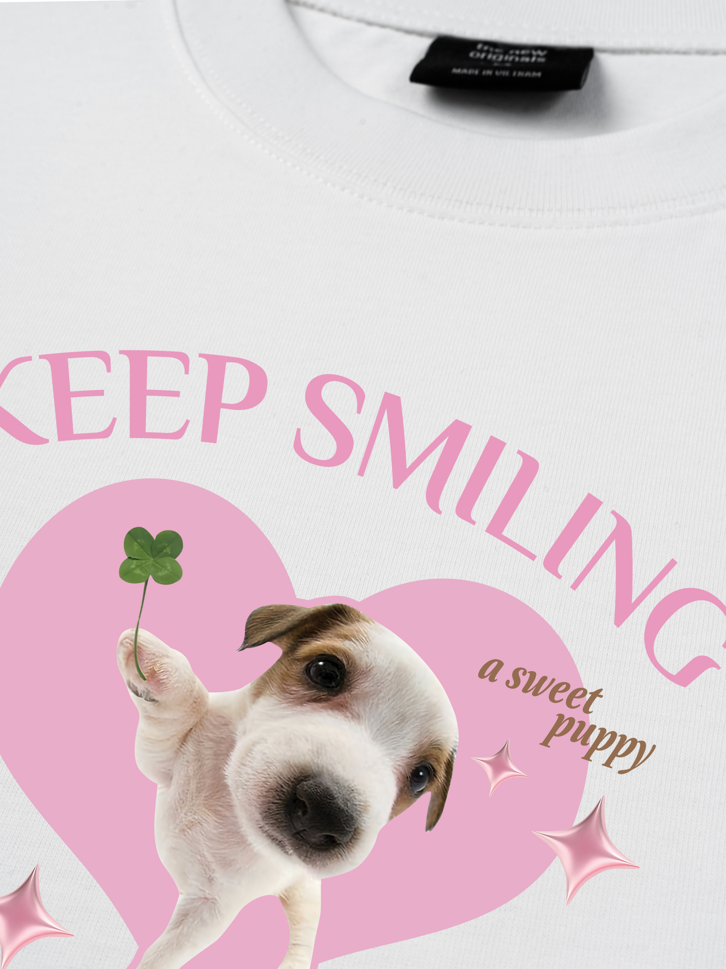 Áo Thun Relaxed Fit Keep Smiling
