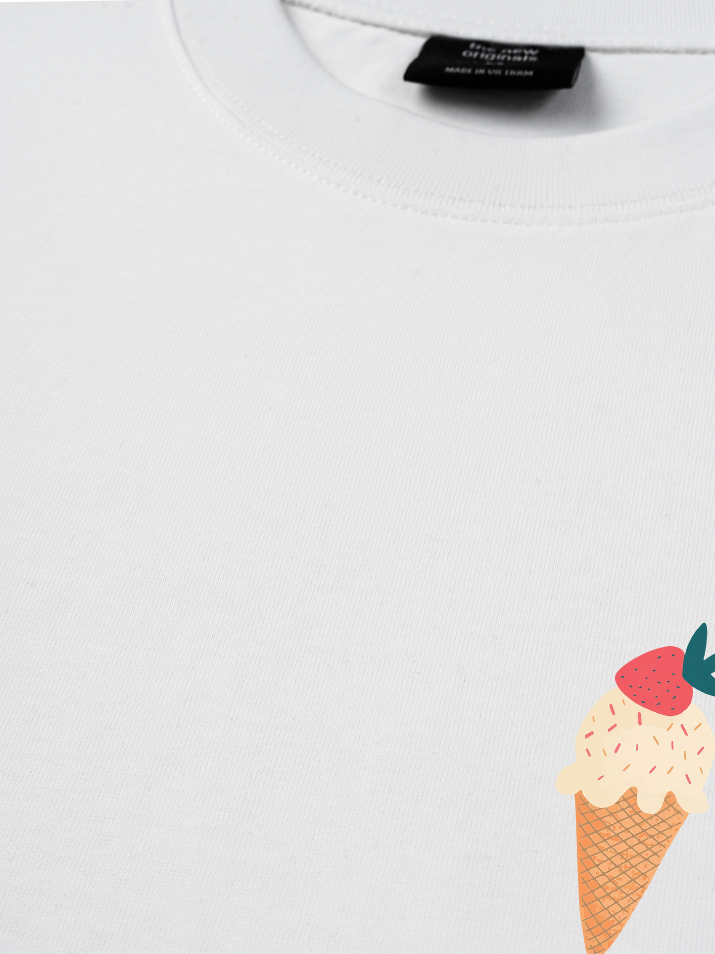 Áo Thun Relaxed Fit Sweetie Ice Cream