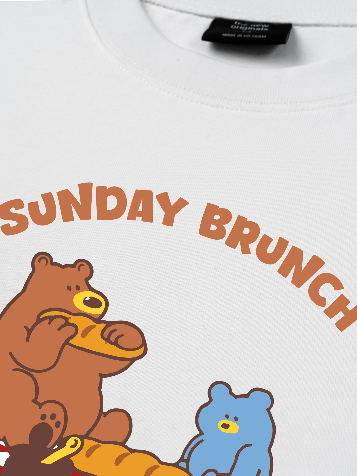 Áo Thun Relaxed Fit Sunday Brunch