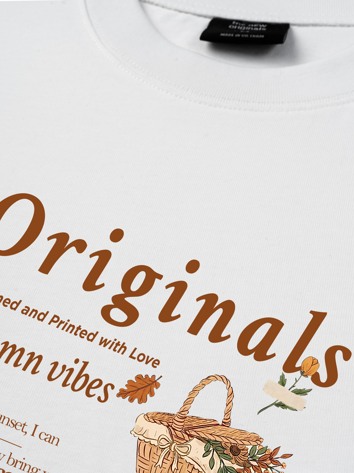 Áo Thun Relaxed Fit Autumn Vibes Originals Autumn