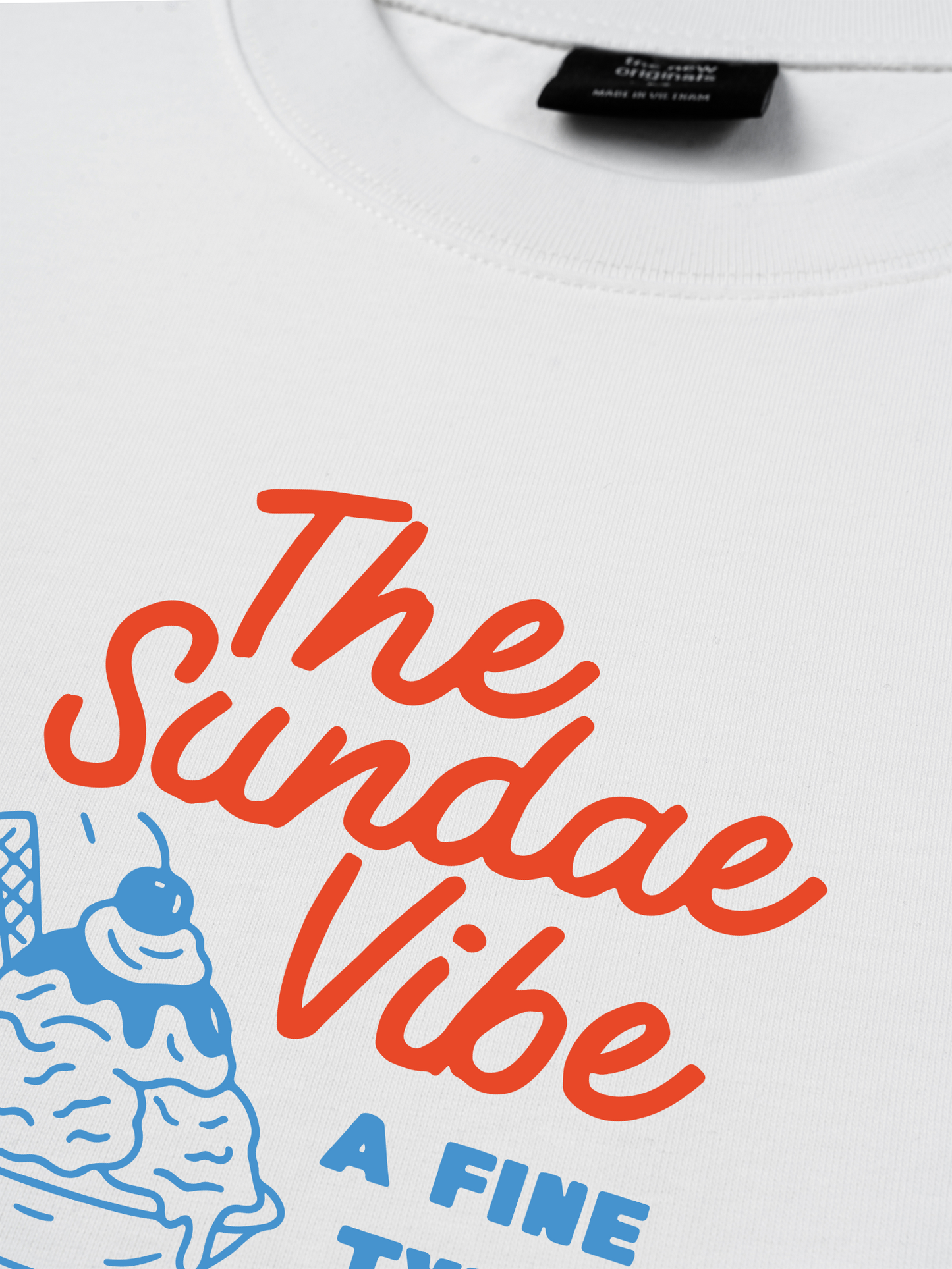 Áo Thun Relaxed Fit The Sundae Vibe