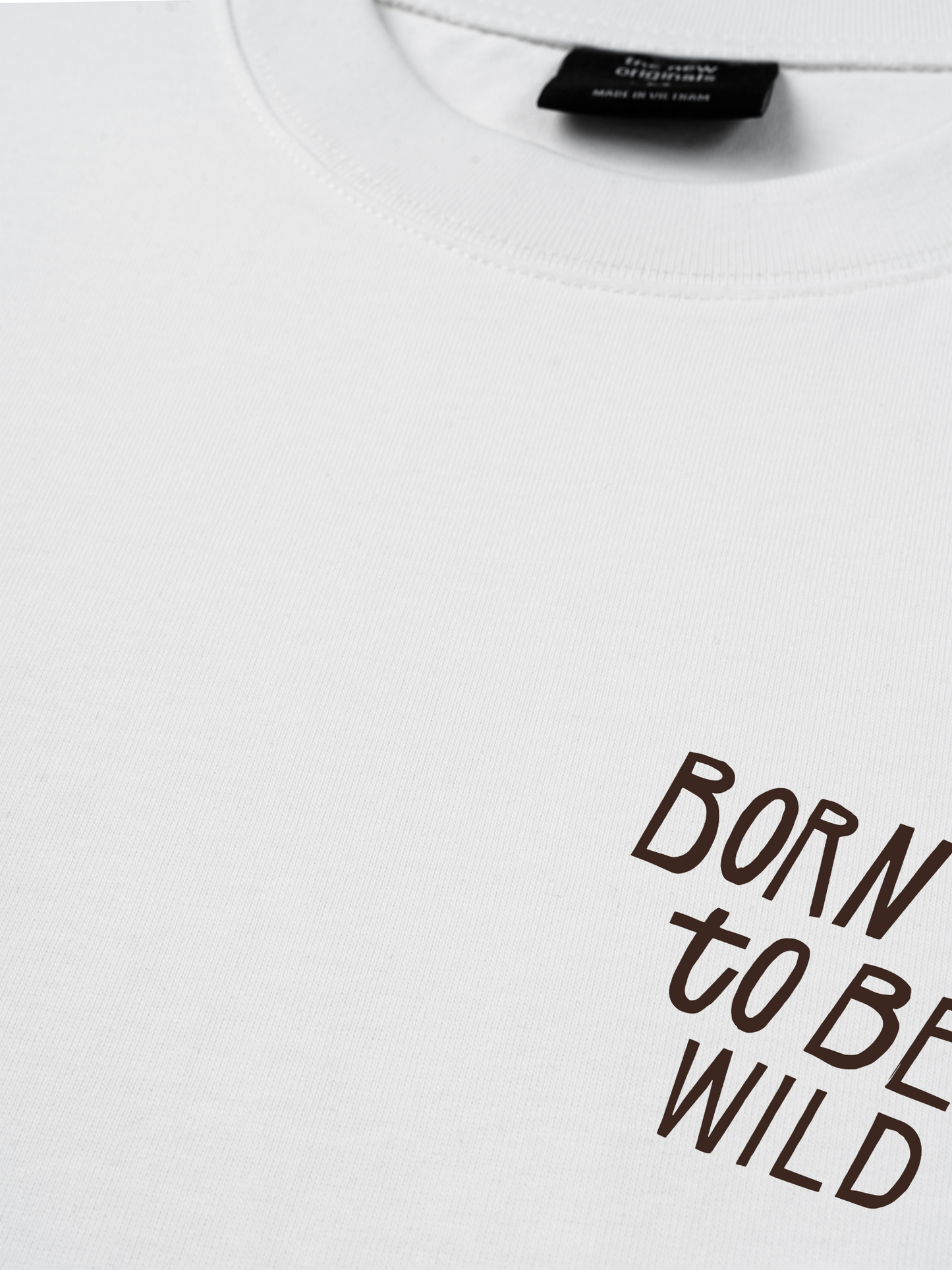 Áo Thun Relaxed Fit Born to be Wild