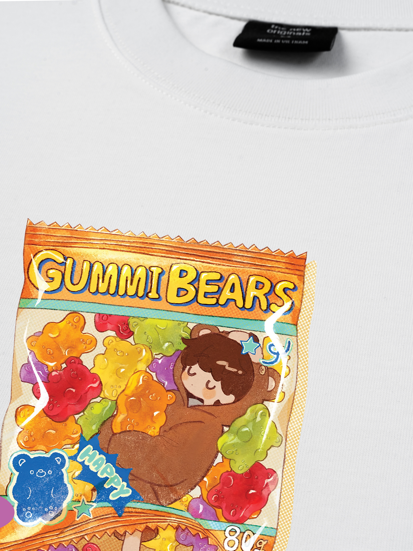 Áo Thun Relaxed Fit Gummi Bear