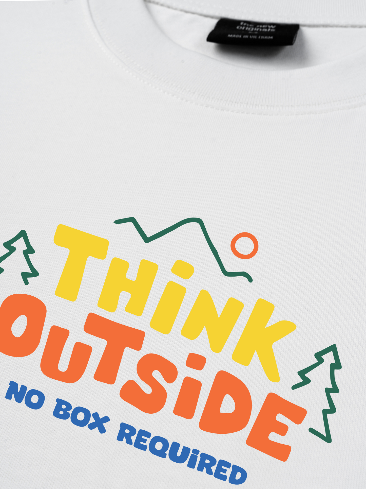 Áo Thun Relaxed Fit Think Outside