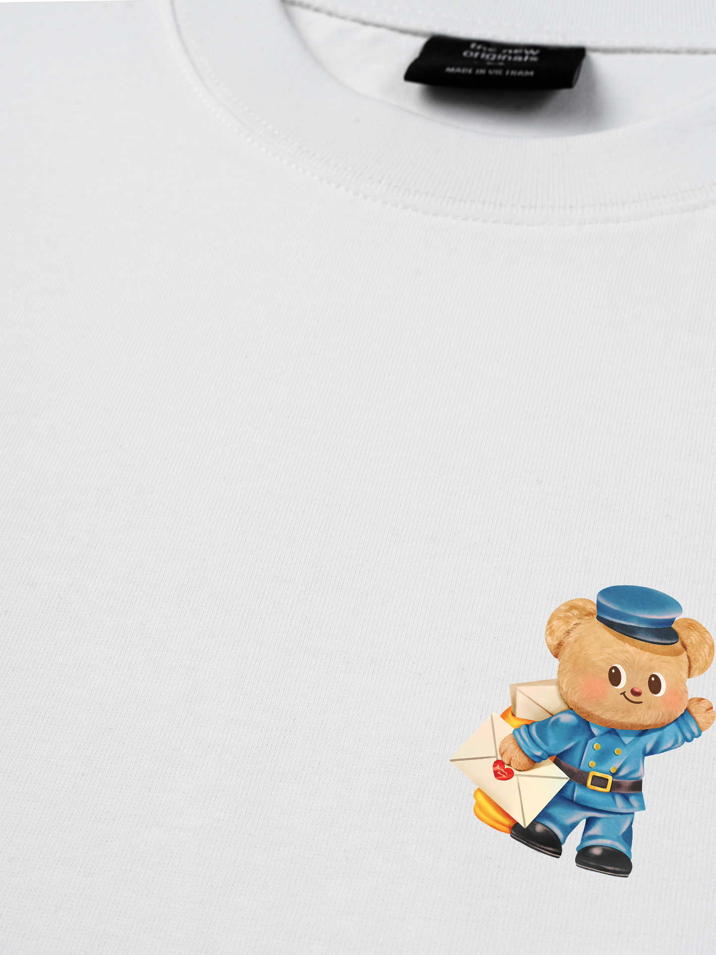 Áo Thun Relaxed Fit Butterbear Postman