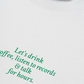 Áo Thun Relaxed Fit Let's Drink Coffee