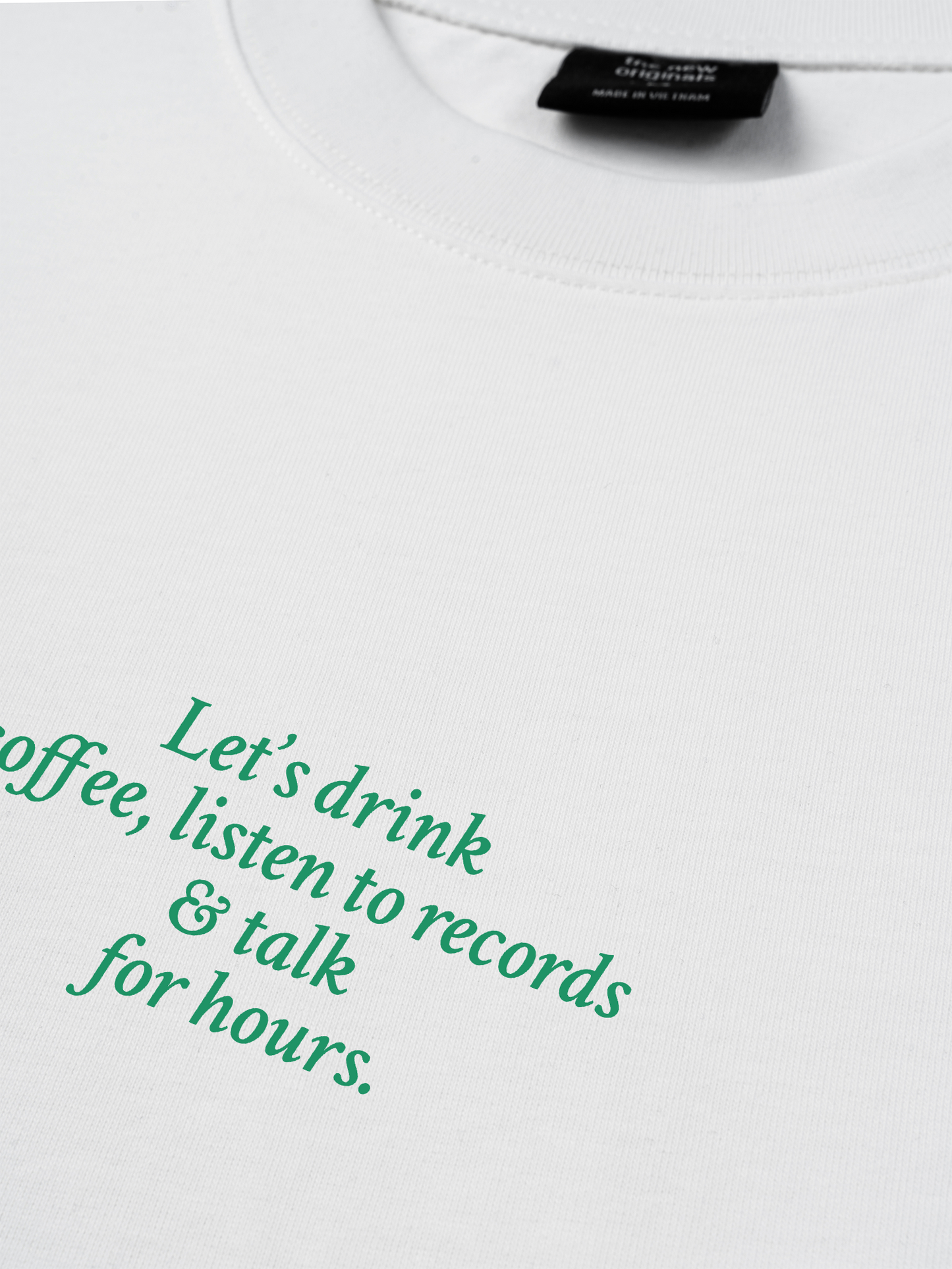 Áo Thun Relaxed Fit Let's Drink Coffee