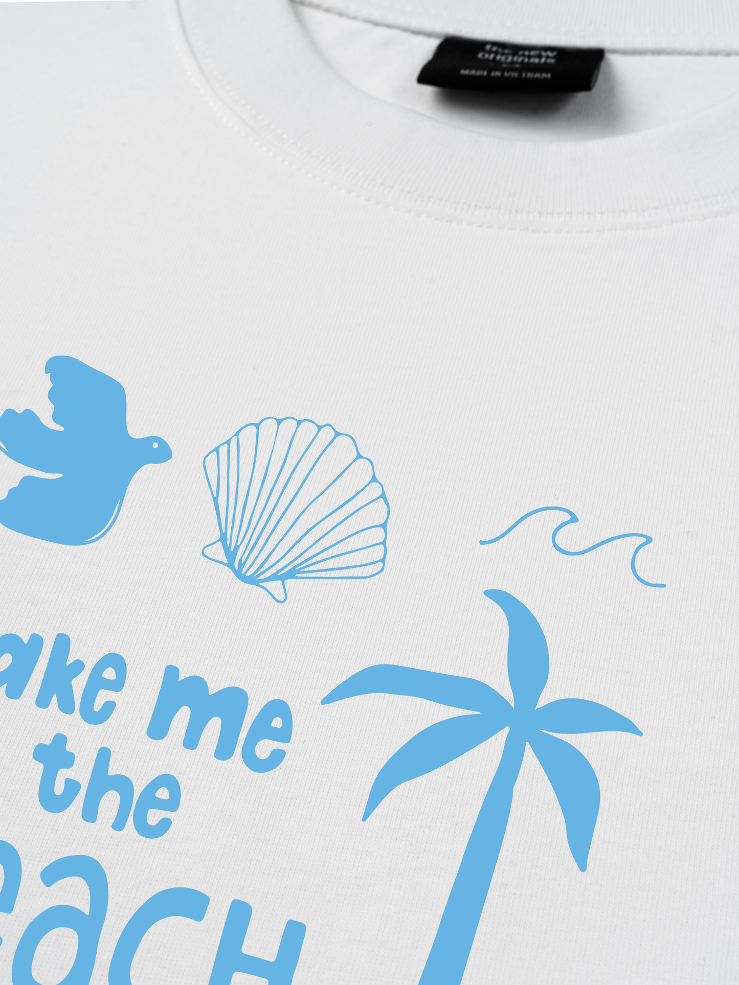 Áo Thun Relaxed Fit Take Me To The Beach