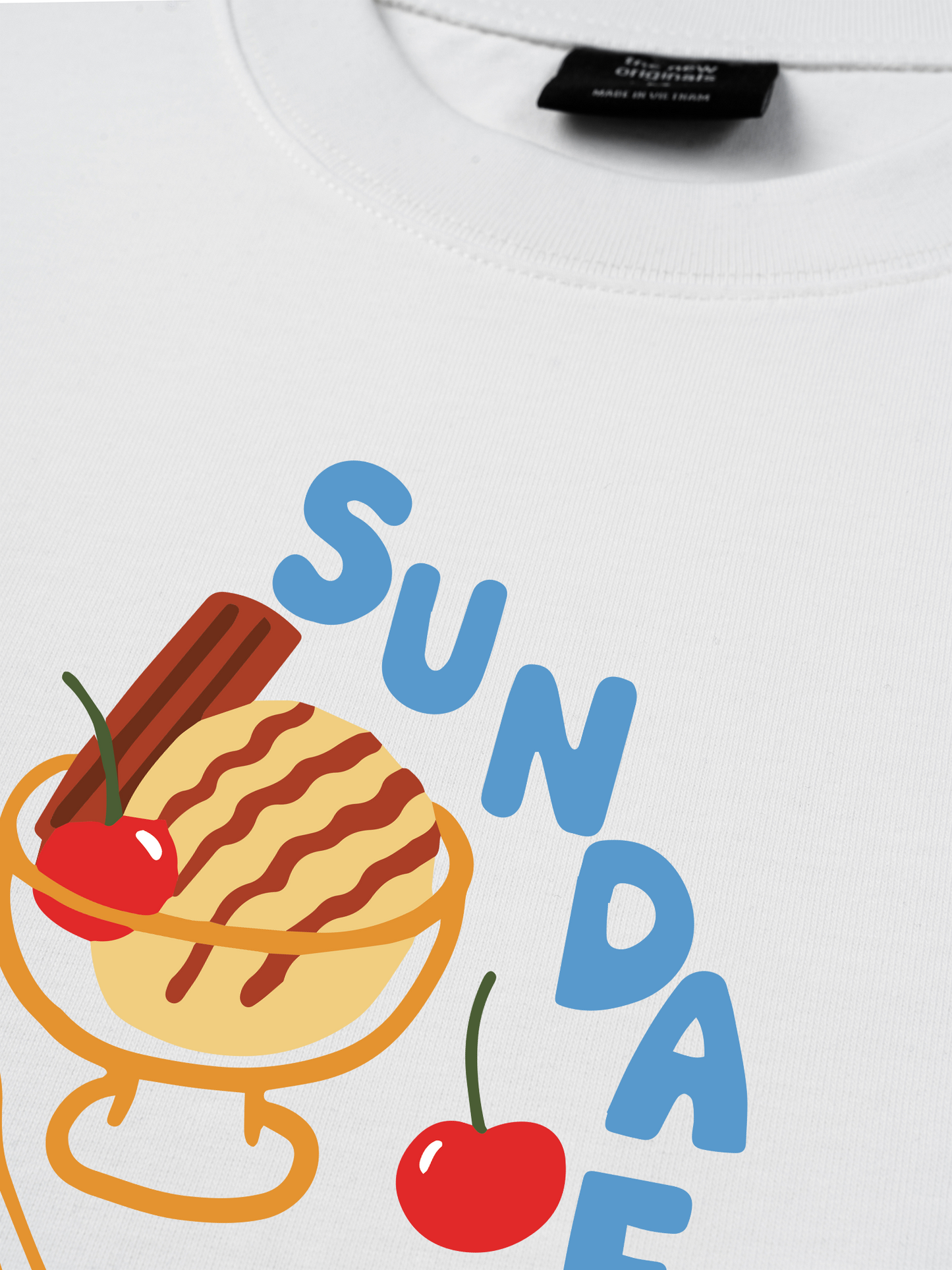 Áo Thun Relaxed Fit Sundae
