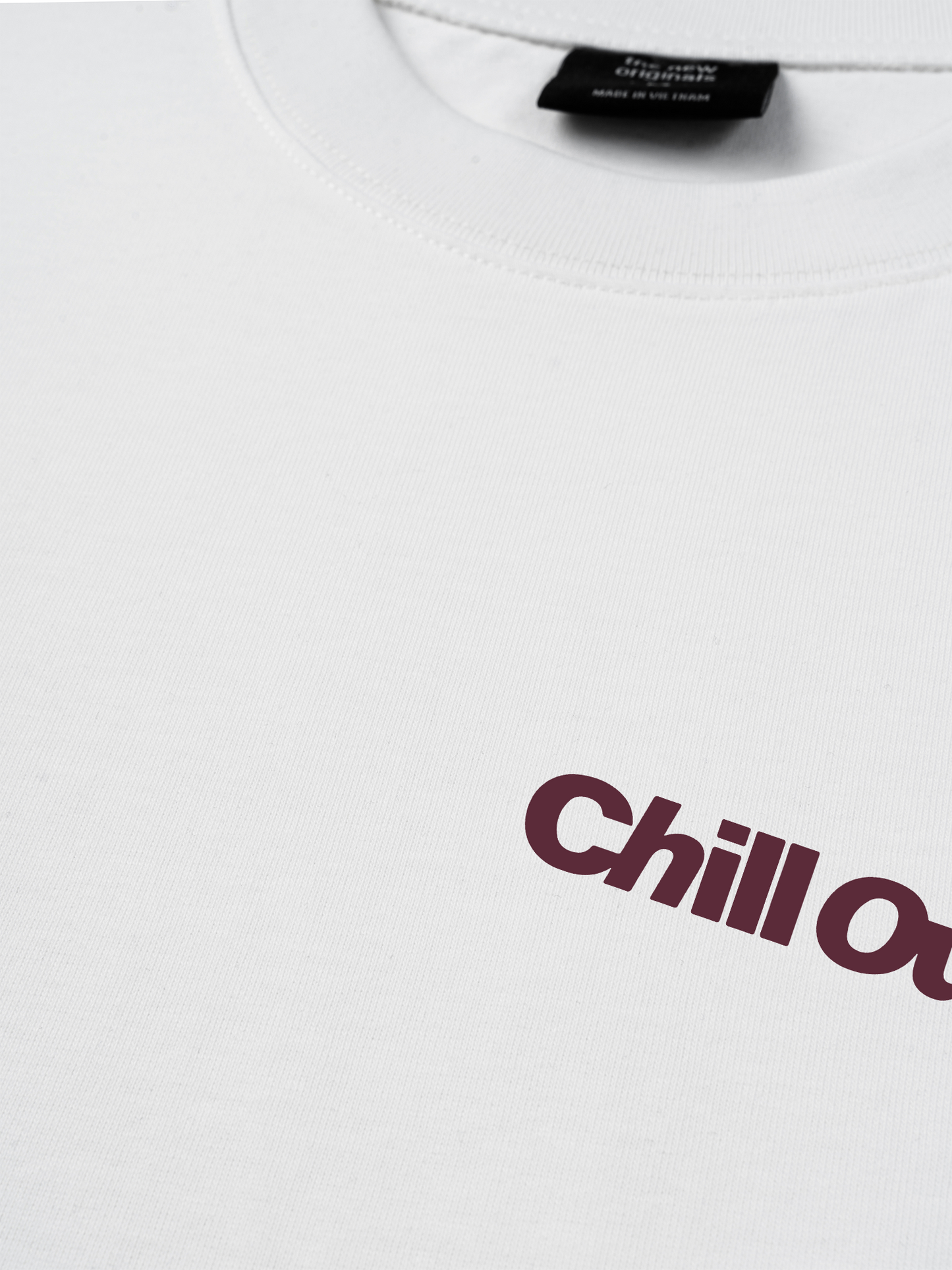 Áo Thun Relaxed Fit Do Not Forget To Chill Out