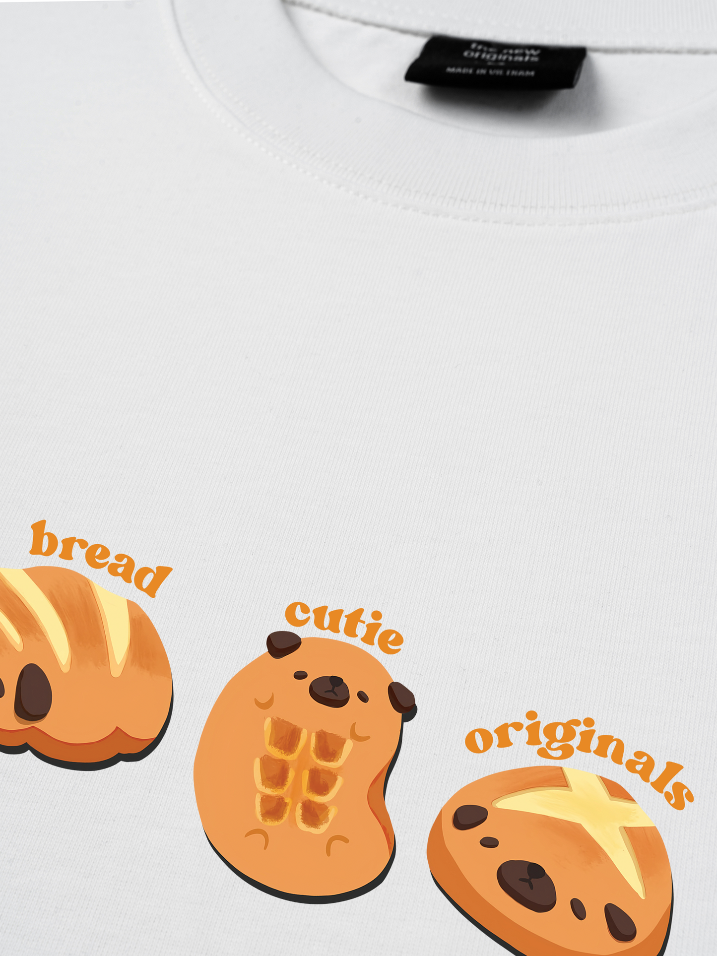 Áo Thun Relaxed Fit Sweet Pastry Cutie Bread