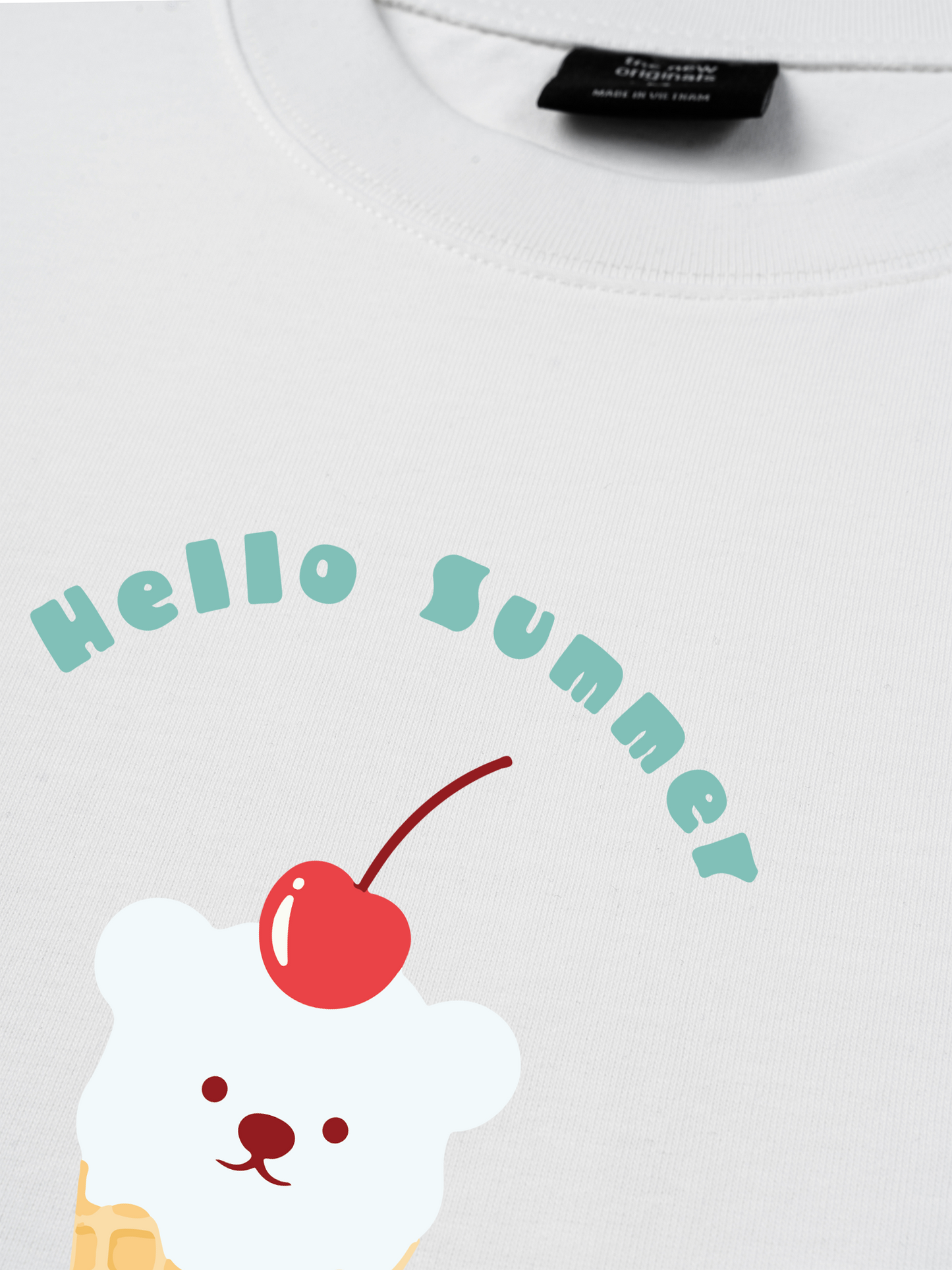 Áo Thun Relaxed Fit Hello Summer