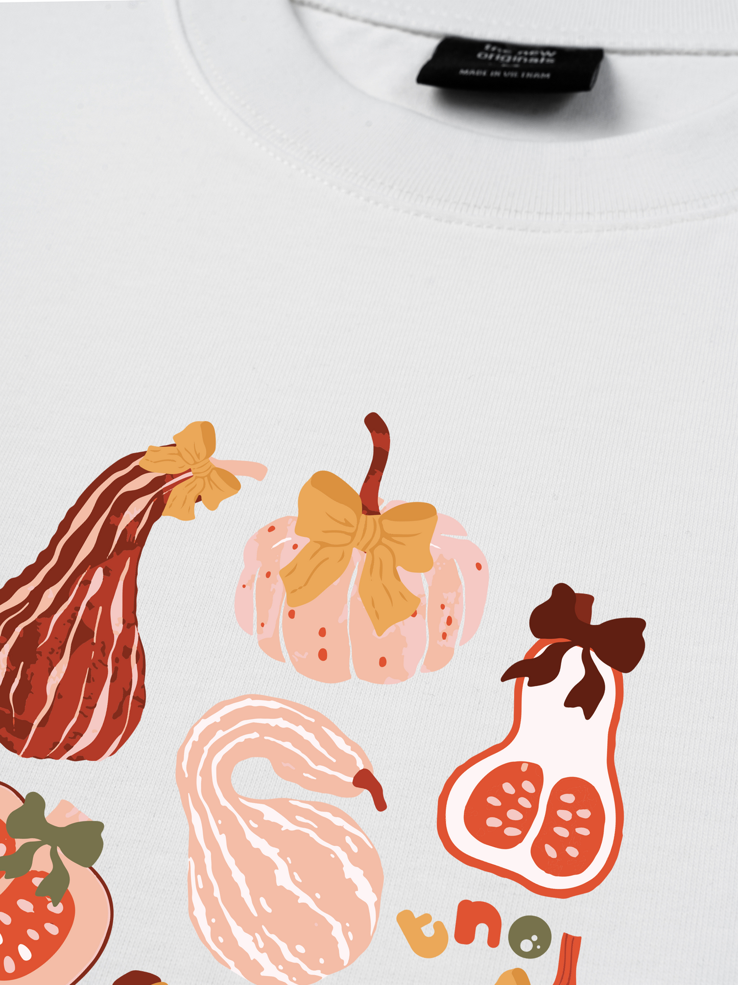 Áo Thun Relaxed Fit Autumn Vibes Pumpkin Season