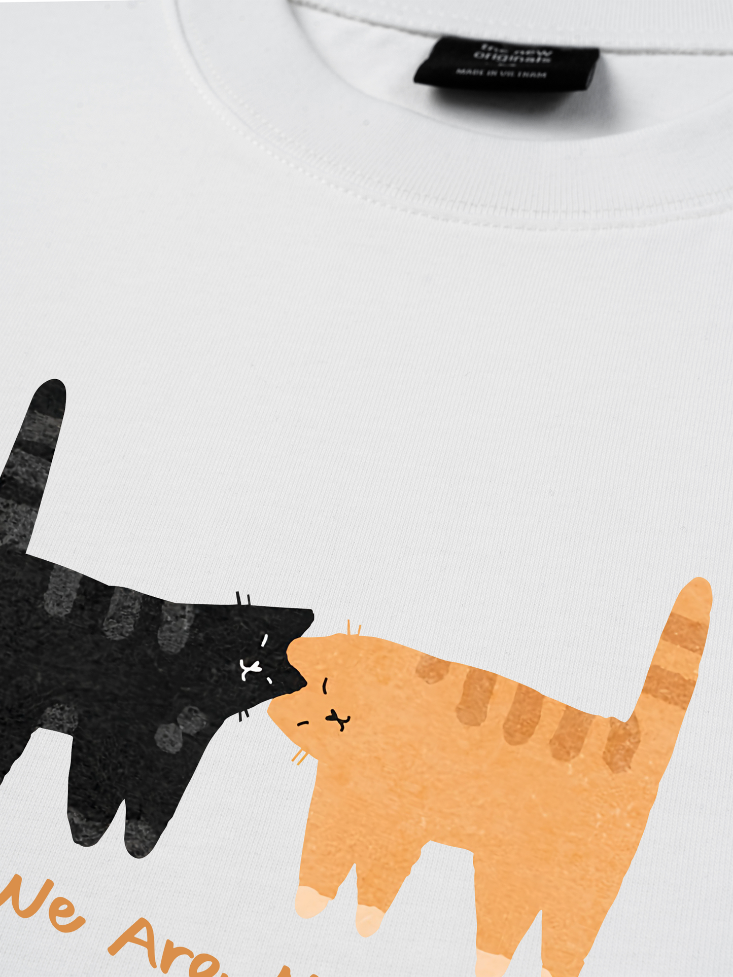 Áo Thun Relaxed Fit We Are Meow
