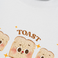 Áo Thun Relaxed Fit Sweet Pastry Toast
