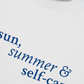 Áo Thun Relaxed Fit Sun Summer & Self Care