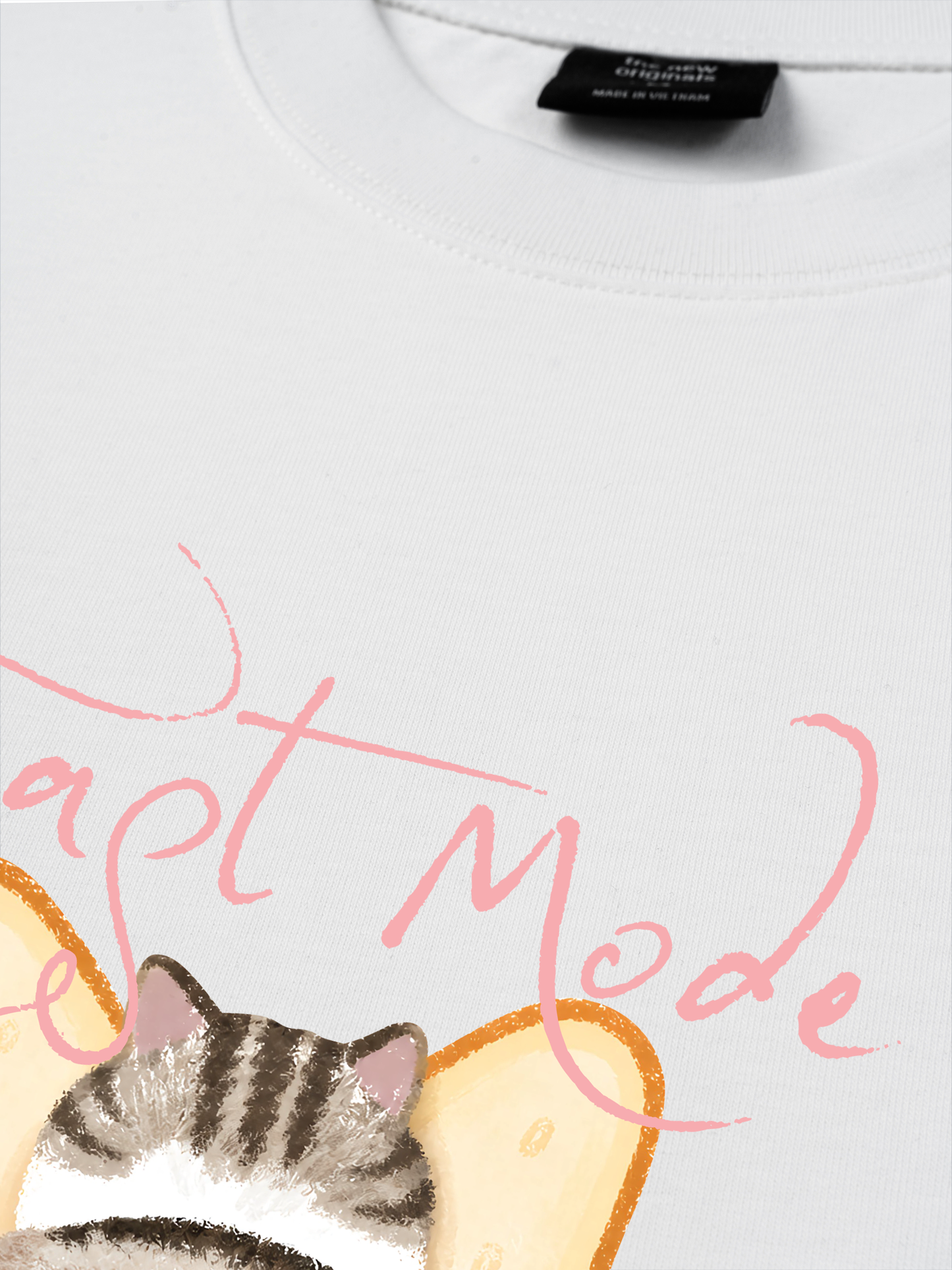 Áo Thun Relaxed Fit Toast Mode Meow