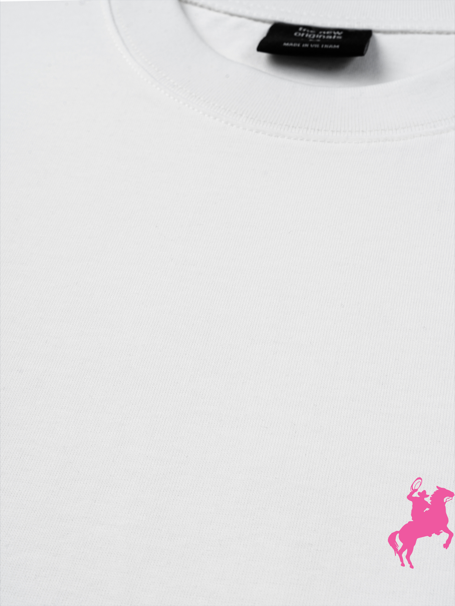 Áo Thun Relaxed Fit  Pink Cowboy