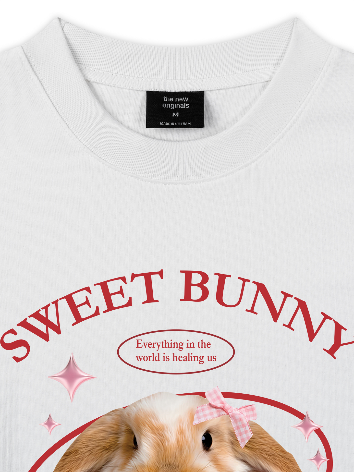 Áo Thun Relaxed Fit Sweet Bunny