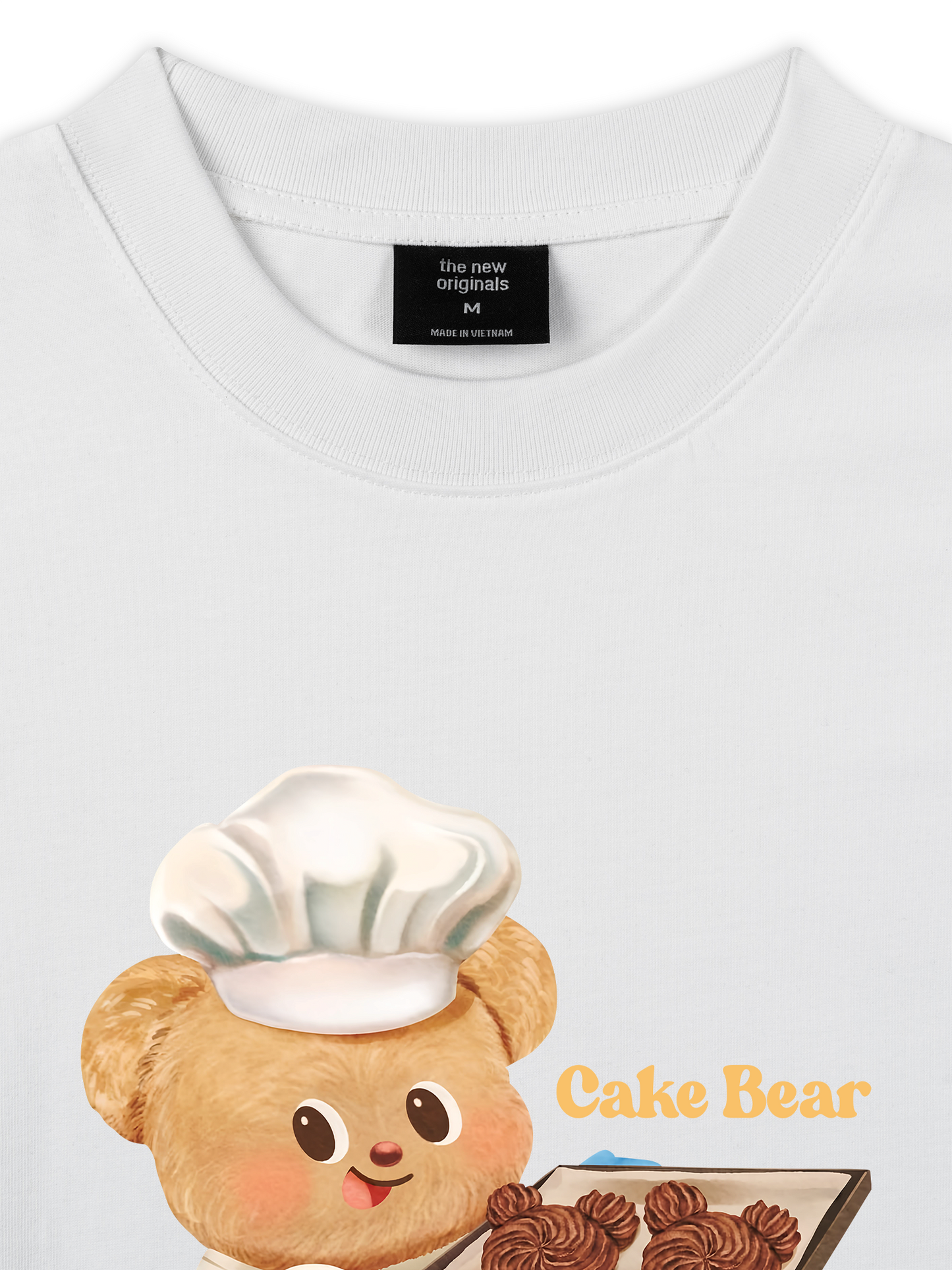 Áo Thun Relaxed Fit Cake Bear