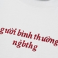 Áo Thun Relaxed Fit Người Bình Thường