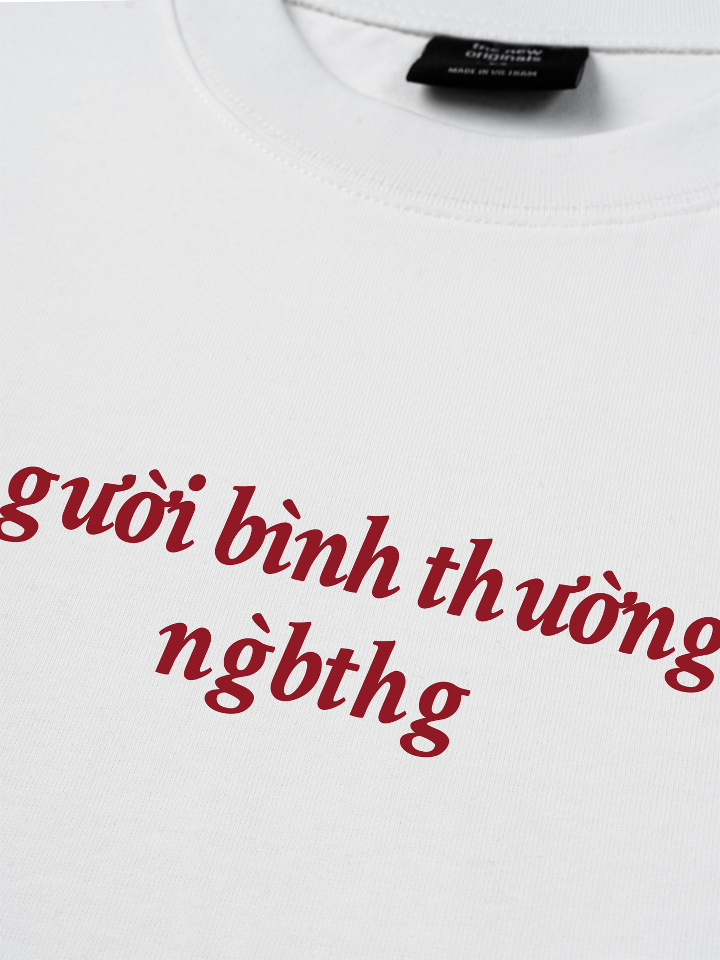 Áo Thun Relaxed Fit Người Bình Thường