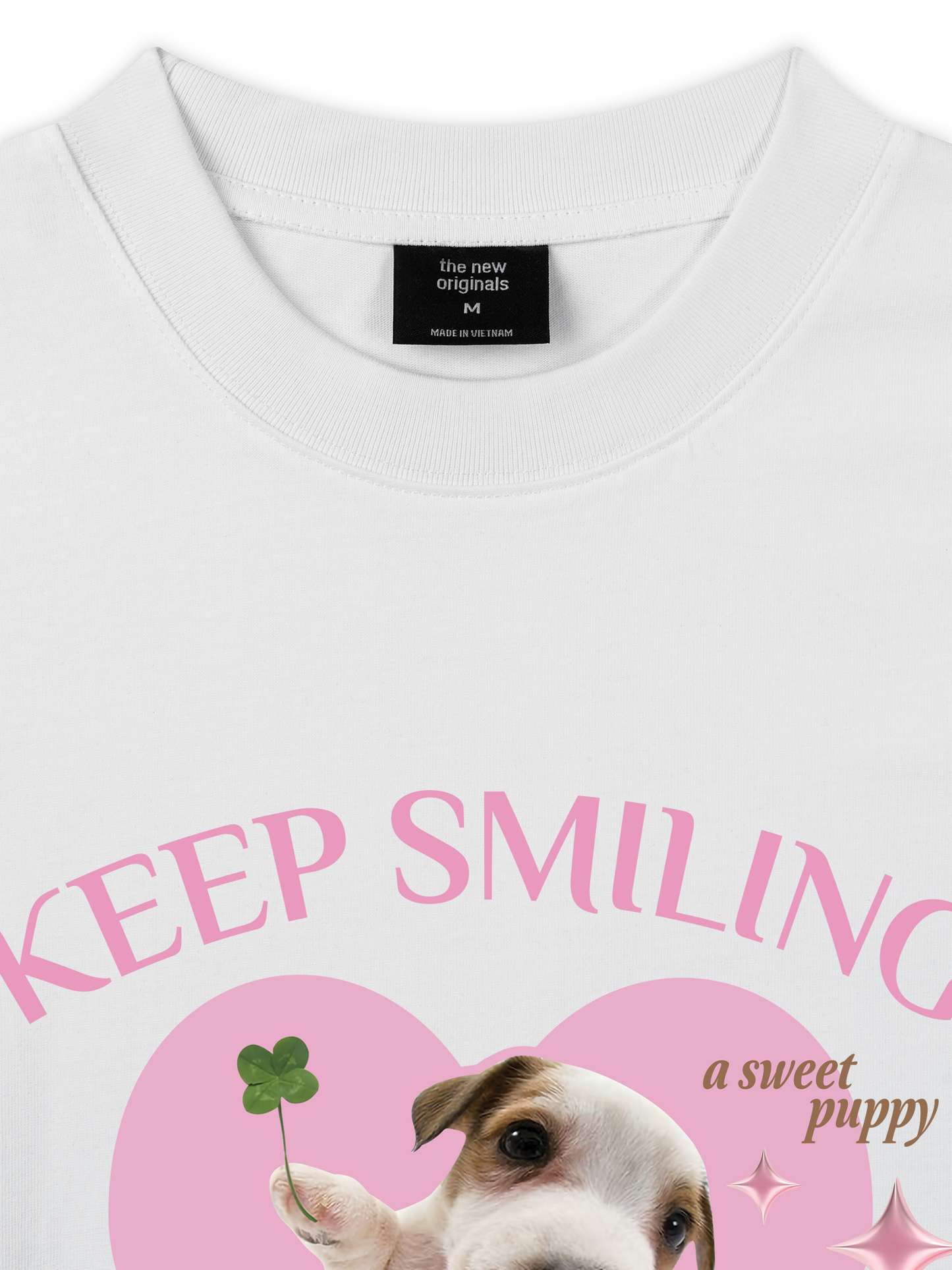 Áo Thun Relaxed Fit Keep Smiling