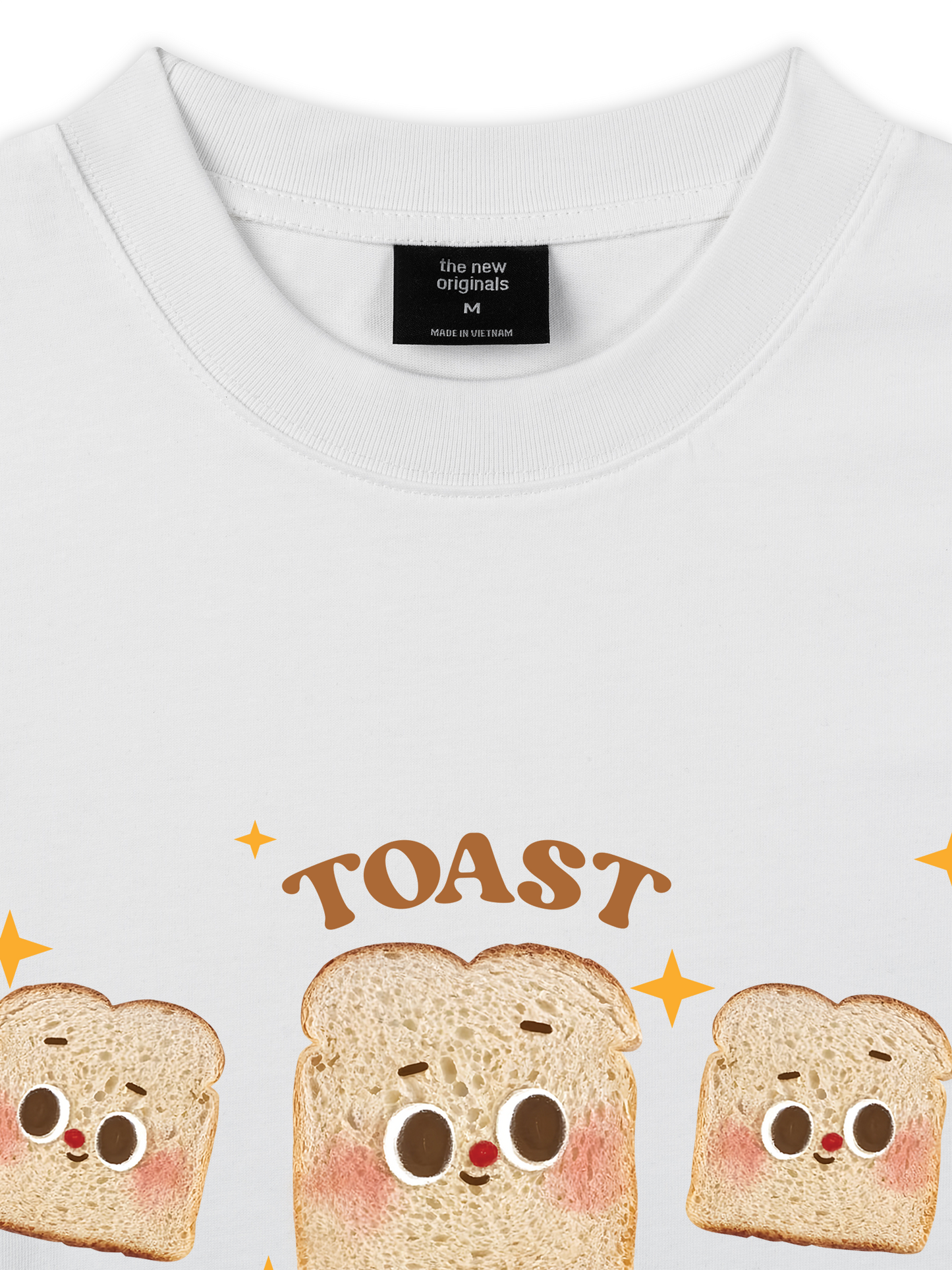 Áo Thun Relaxed Fit Sweet Pastry Toast