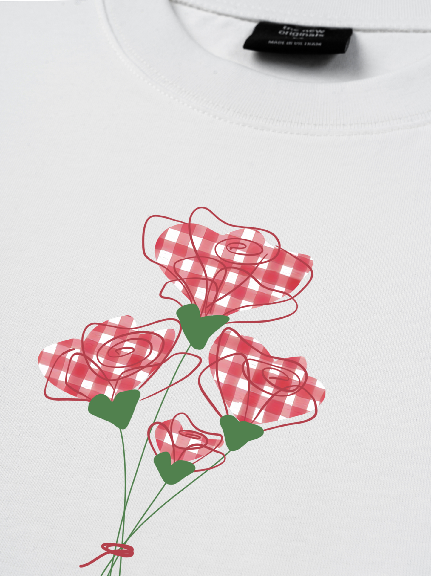 Áo Thun Relaxed Fit Daily Cuties Little Rose Energy