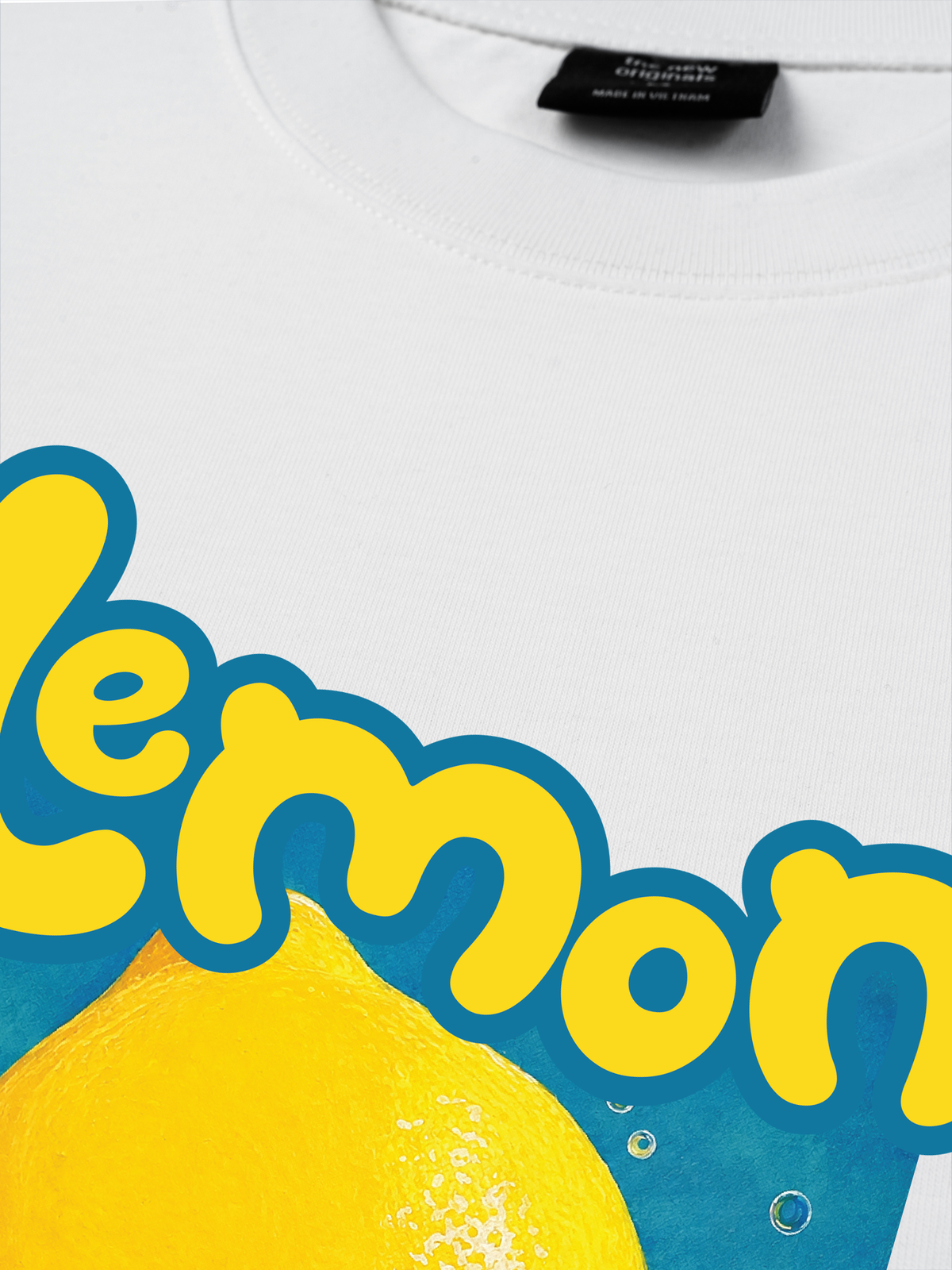Áo Thun Relaxed Fit Lemon Meow