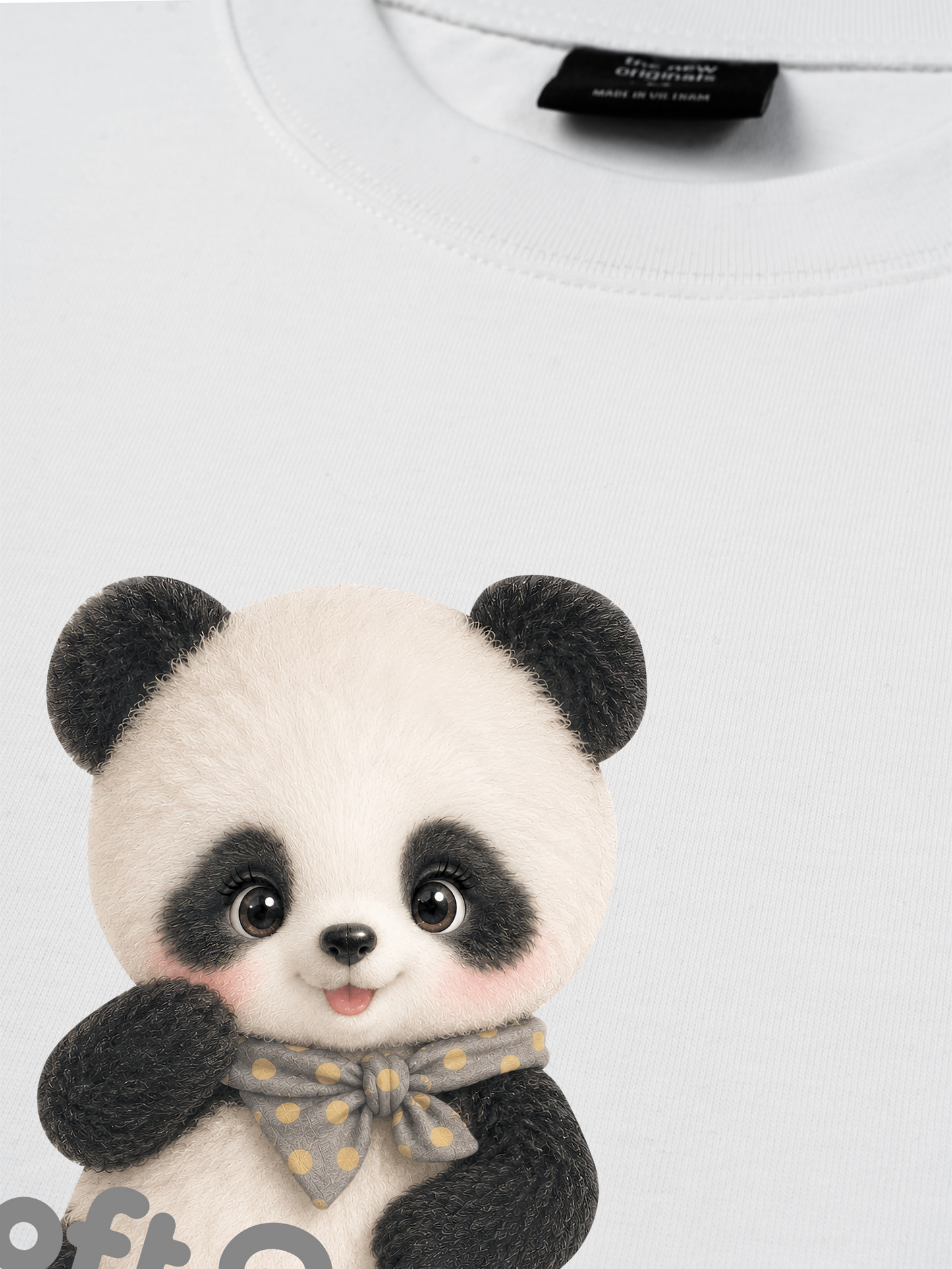 Áo Thun Relaxed Fit Soft Panda