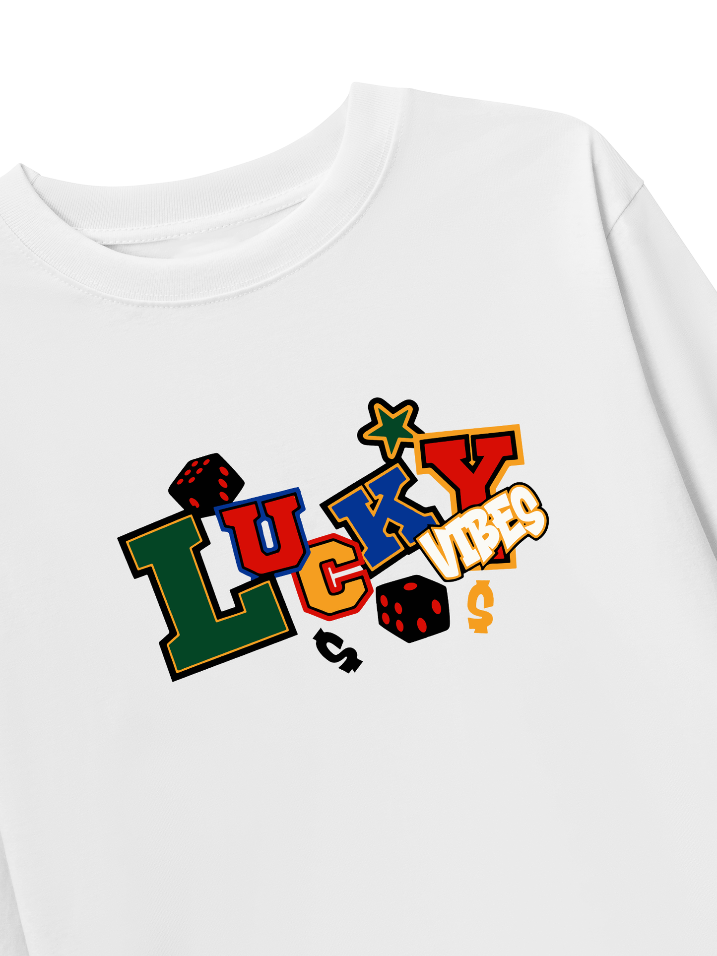 Áo Thun Dài Tay Lucky Vibes