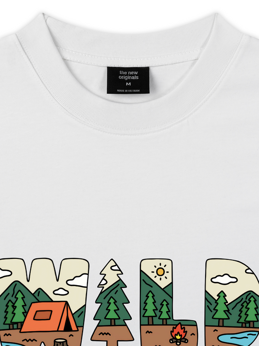 Áo Thun Relaxed Fit WILD