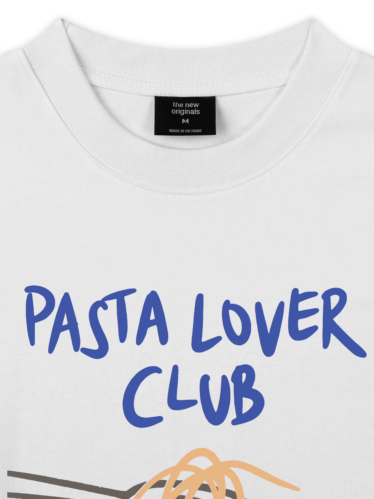 Áo Thun Relaxed Fit Pasta Lover Club