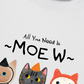 Áo Thun Relaxed Fit All You Need Is Moew