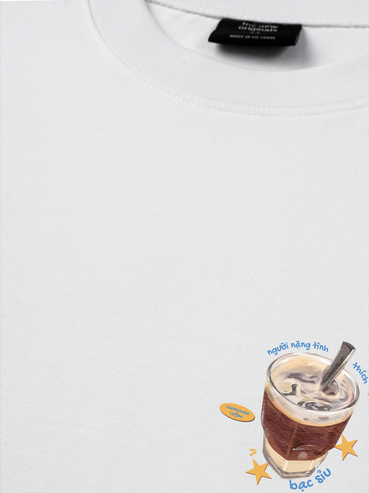 Áo Thun Relaxed Fit Người Nặng Tình Thích Bạc Sỉu