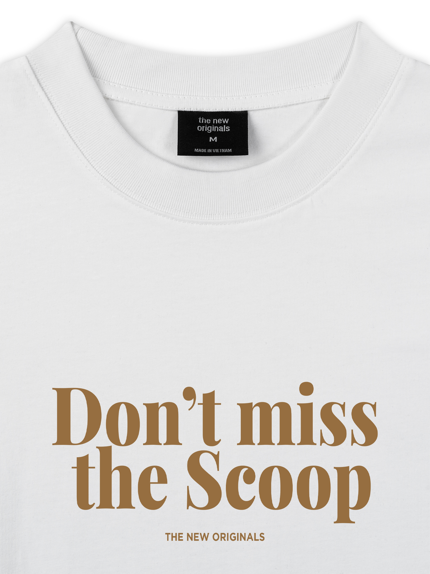 Áo Thun Relaxed Fit Don't Miss The Scoop
